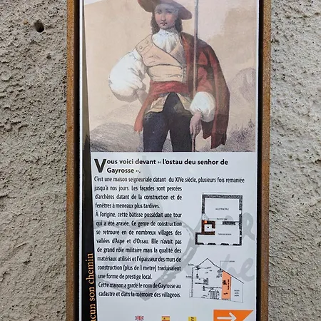 Xiiième Siècle - 3 étoiles - Wifi - Salle De Sport Casa vacanze Osse-en-Aspe